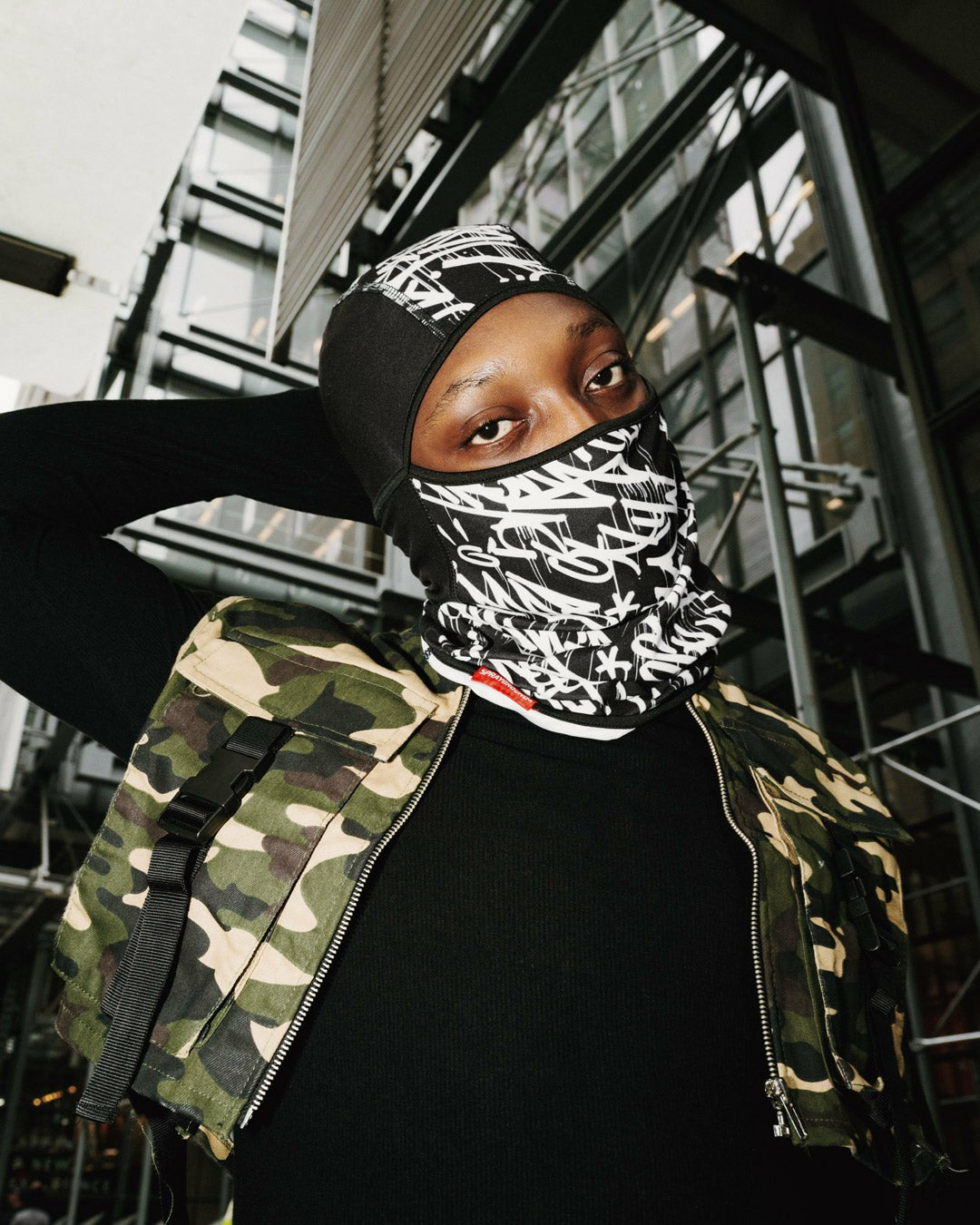 Sprayground - MIDNIGHT DESIGNER SKI MASK