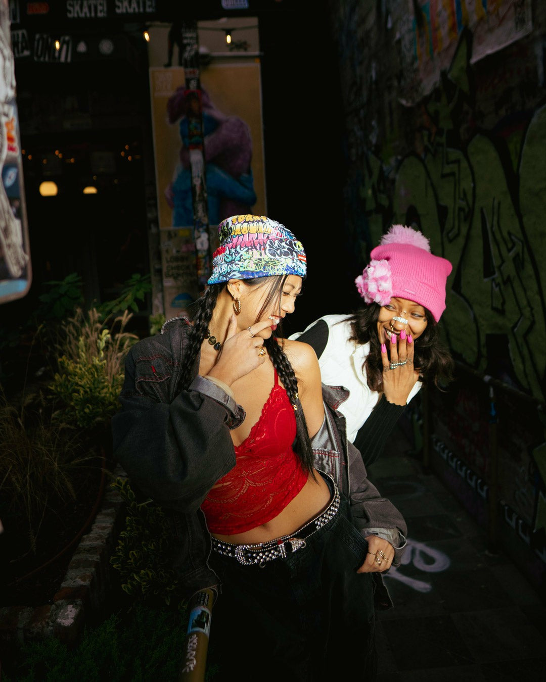 Sprayground - SPLIT GRAFF BEANIE