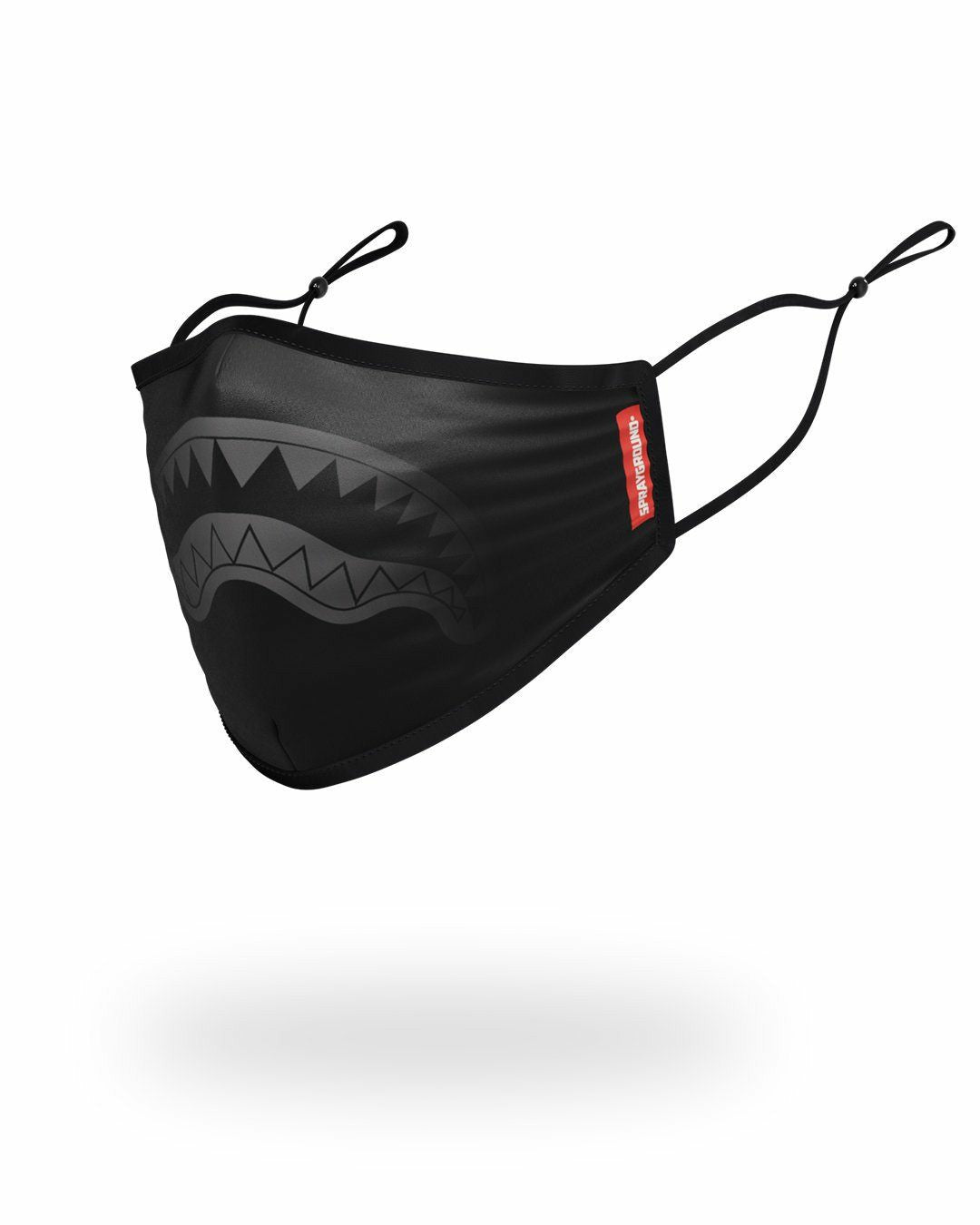 Sprayground - ADULT MIDNIGHT SHARK FORM FITTING FACE MASK