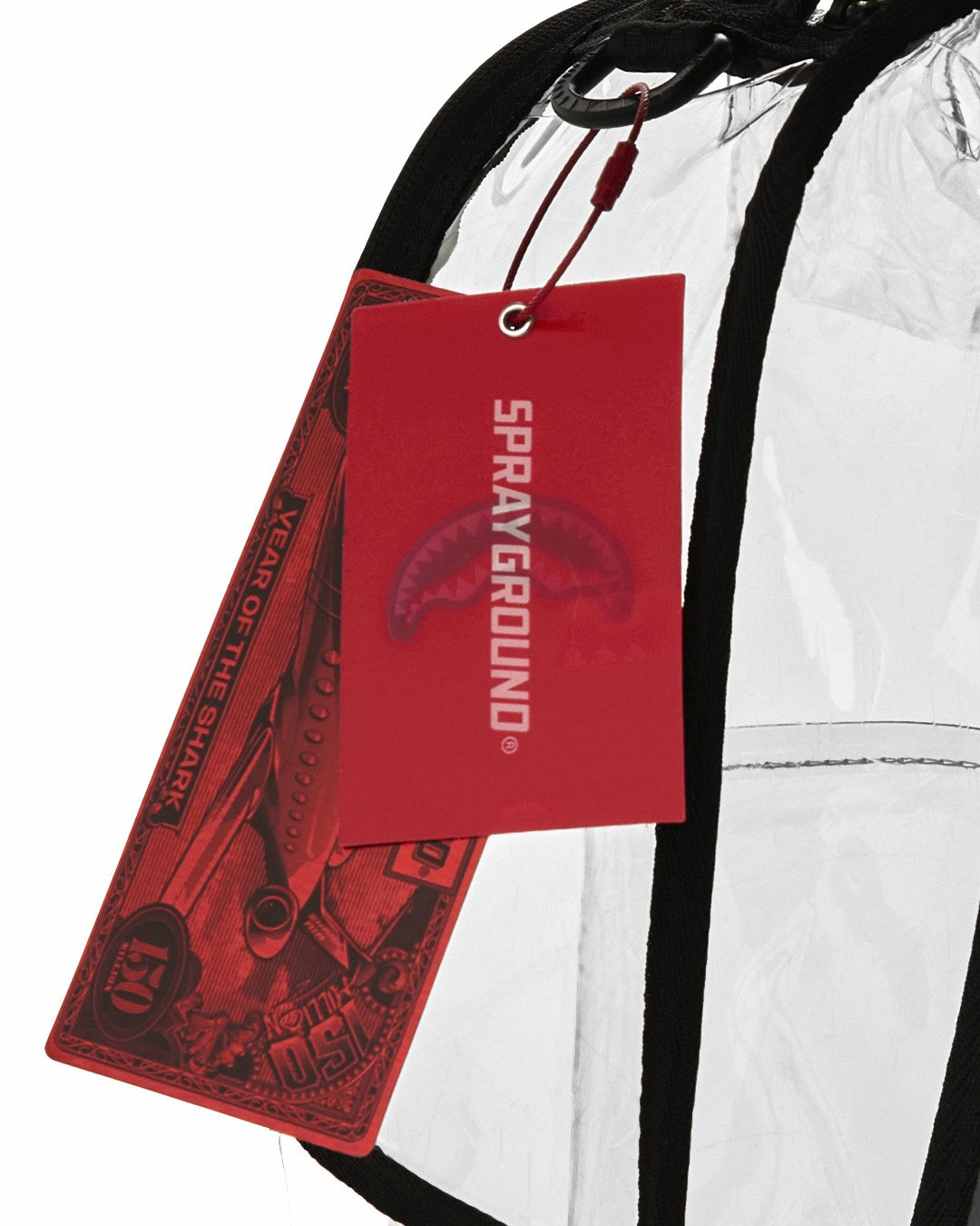 Sprayground - FULLY CLEAR EMBOSSED BOSS BACKPACK