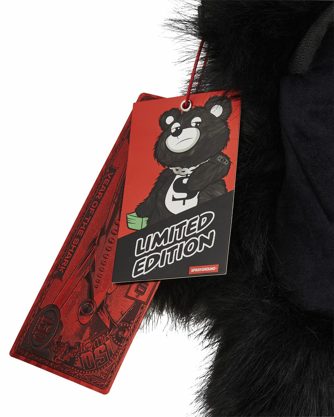 Sprayground - FURZILLA SHARK (NIGHT) BEAR CUB CROSSBODY