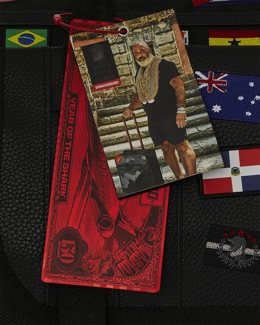 Sprayground - JAMES FIRST CLASS GLOBAL FLAGS SPECIAL OPS DUFFLE