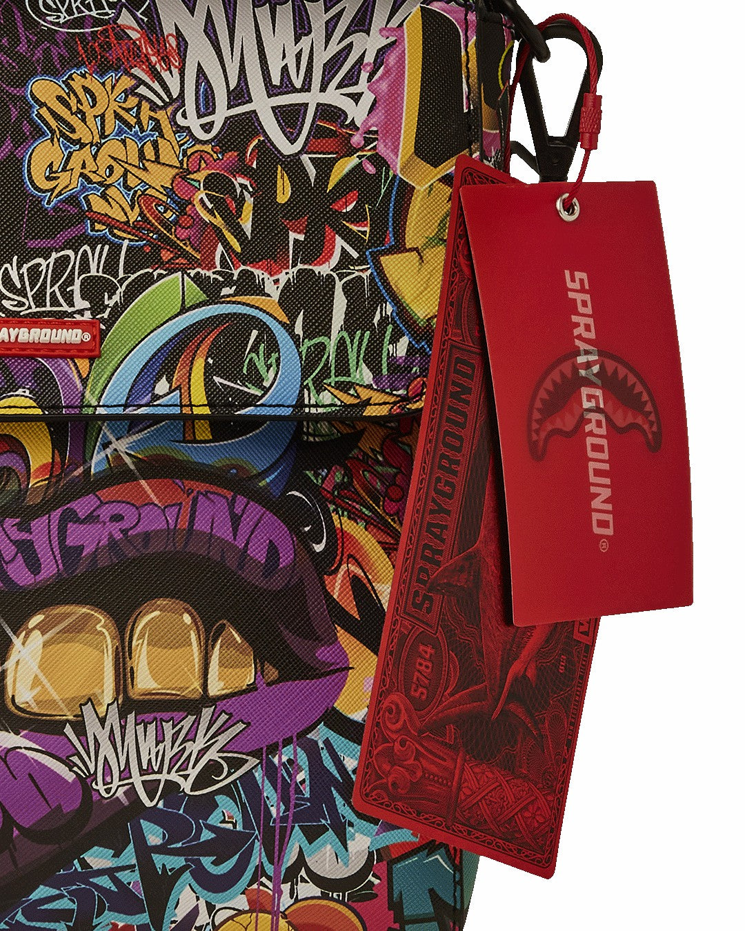 Sprayground - HALF GRAF LIPS MESSENGER BAG