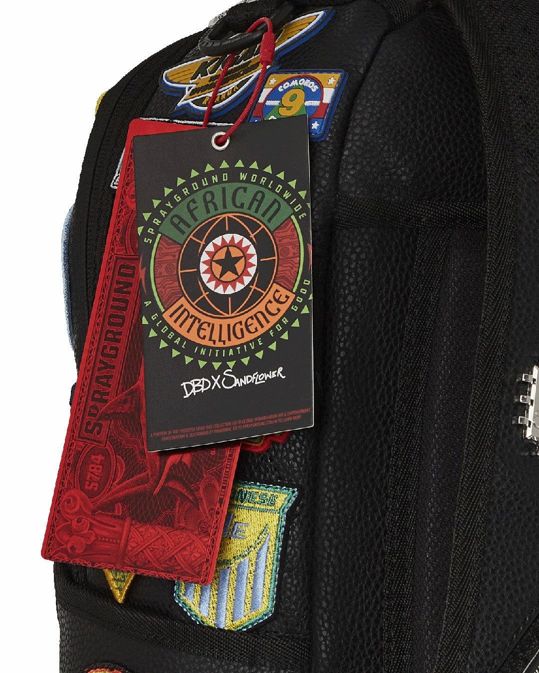 Sprayground - A.I. THE 54 (PATCHES OF AFRICA) CARGO BACKPACK