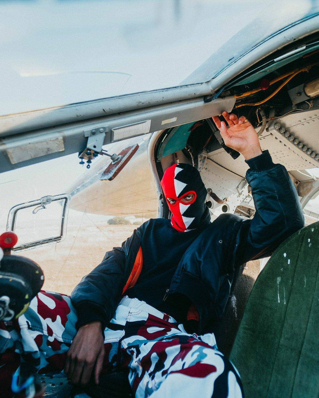 Sprayground - VERTICAL SHARK SKI MASK