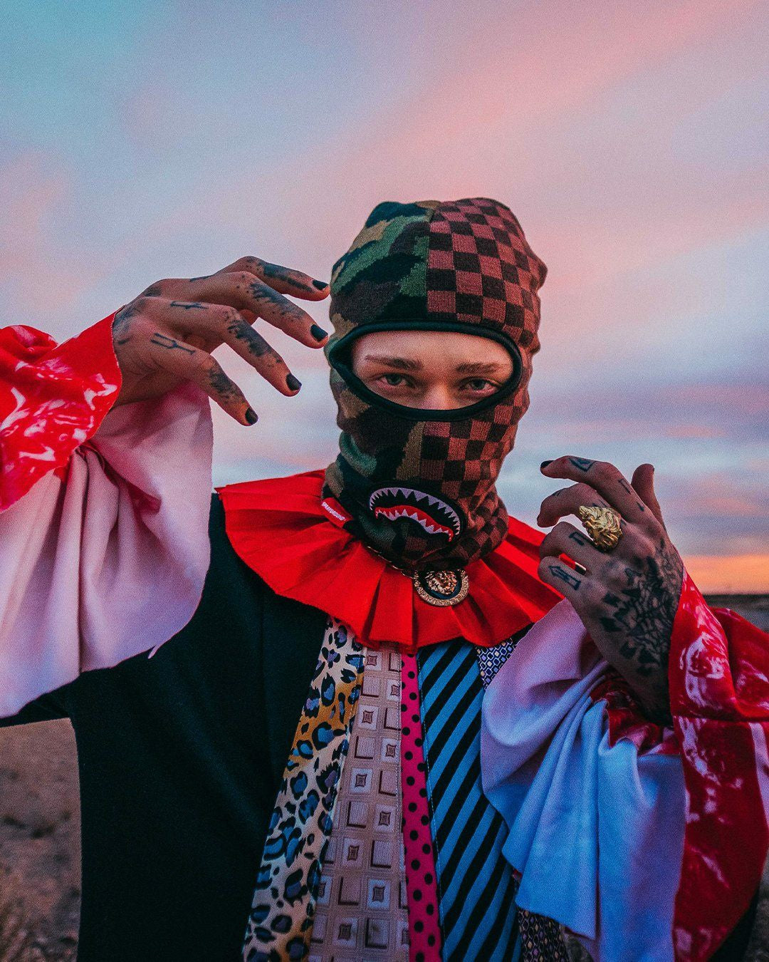 Sprayground - JUNGLE PARIS SKI MASK