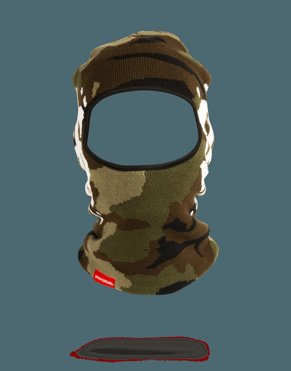 Sprayground - CAMO MONEY DRIP SKI MASK