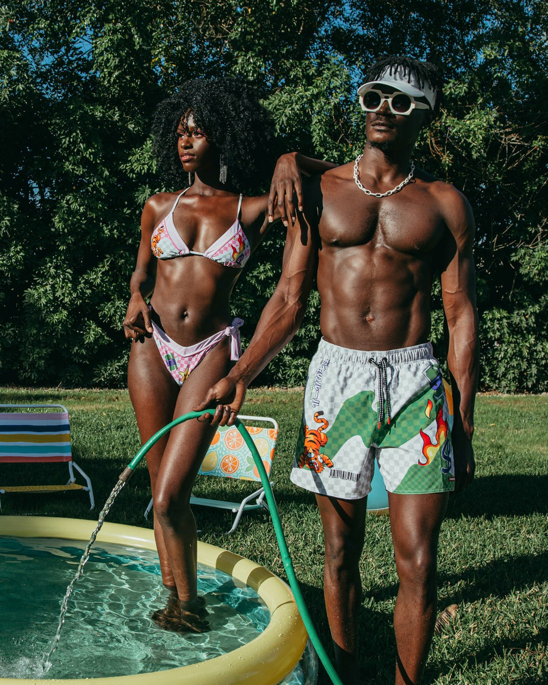Sprayground - WTF ART SHOTO SWIM TRUNKS