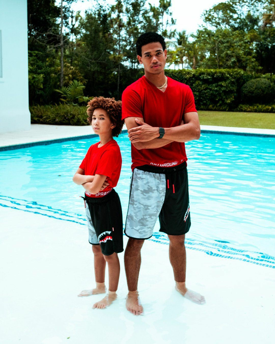 Sprayground - KIDS DAMAGE CONTROL SWIM TRUNKS