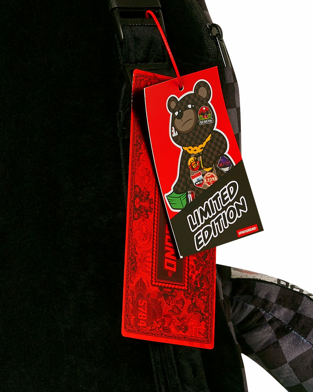 Sprayground - GLOBAL MOGUL UNLIMITED MILES MONEYBEAR TEDDYBEAR BACKPACK