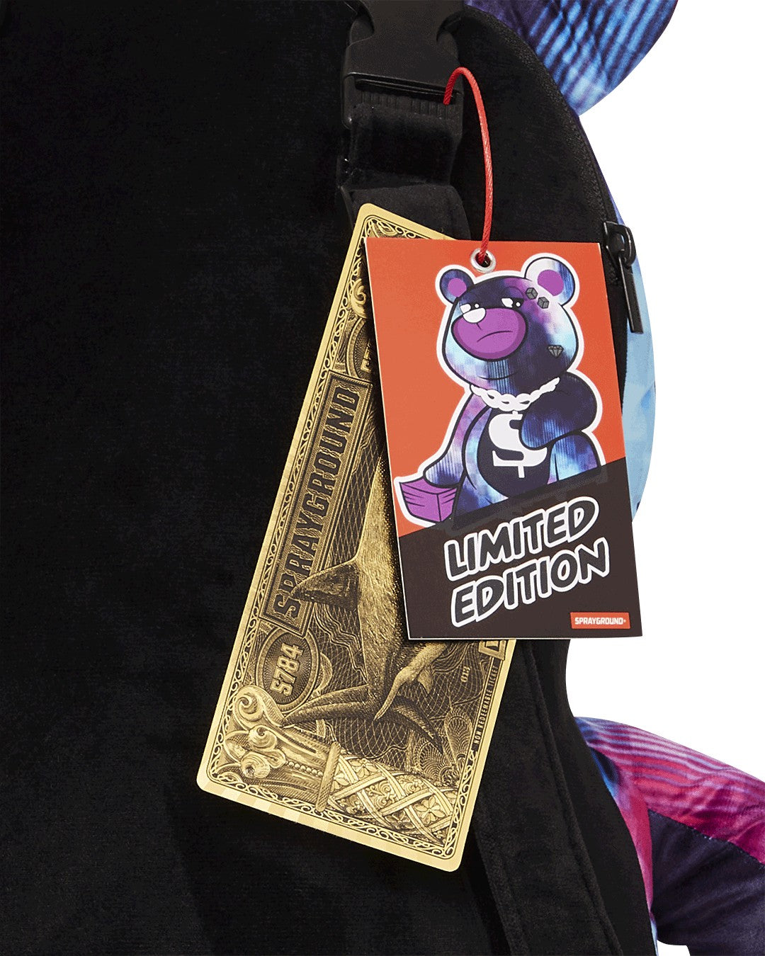 Sprayground - SHARKCLUB ELECTRONICA MONEYBEAR TEDDYBEAR BACKPACK