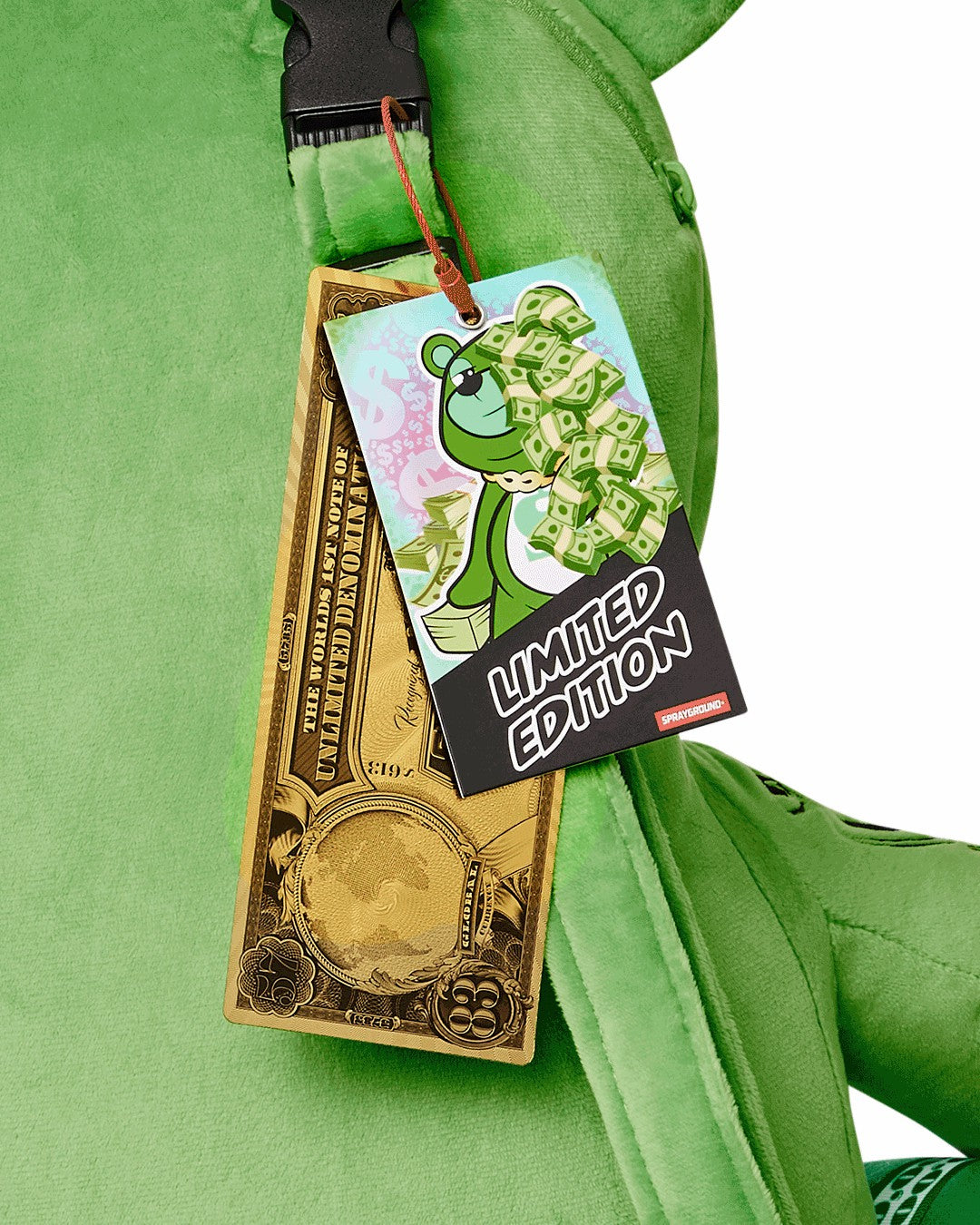 Sprayground - MONEYBEAR ZILLIONS TEDDYBEAR BACKPACK