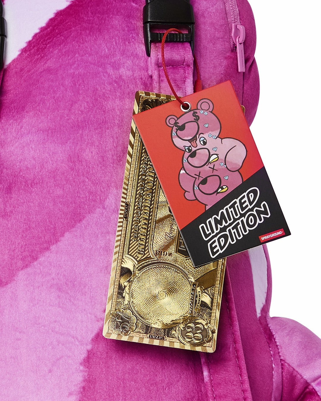 Sprayground - THE 3 HEADED BEAR PLUSH TEDDYBEAR BACKPACK