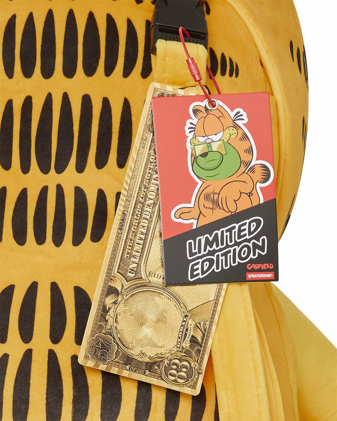 Sprayground - GARFIELD MONEYBEAR SUIT TEDDYBEAR BACKPACK