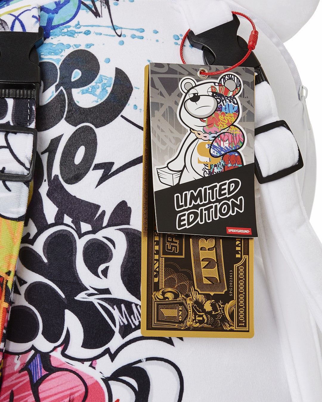 Sprayground - HALF GRAFF MONEYBEAR TEDDYBEAR BACKPACK