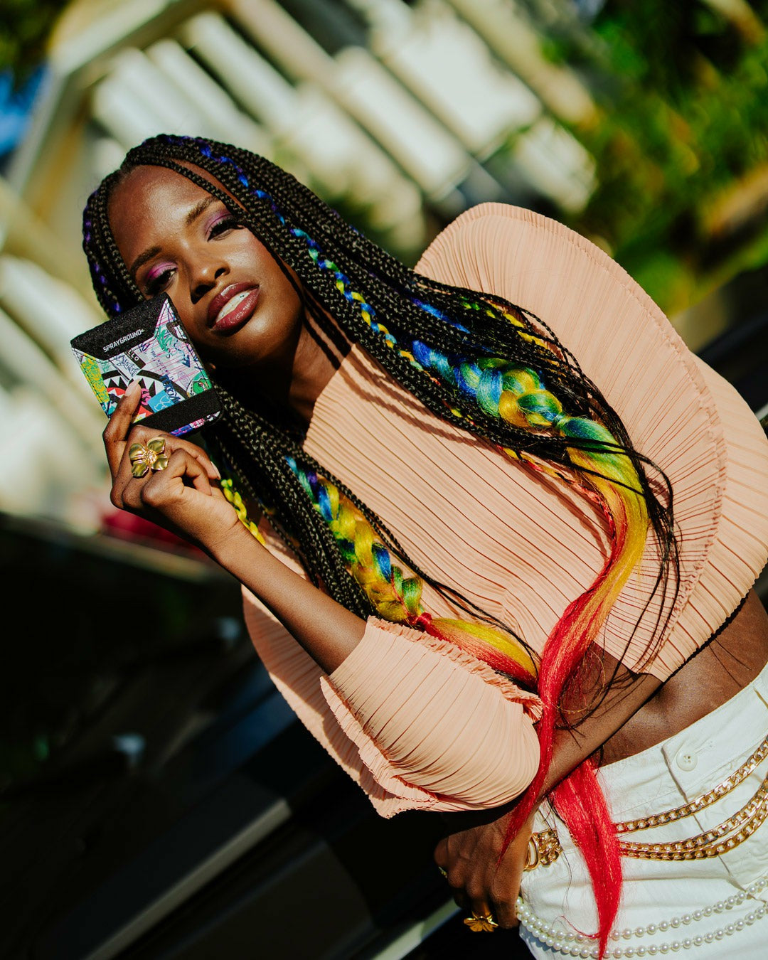 Sprayground - CREATE ANOTHER DAY ELASTIC BI-FOLD WALLET