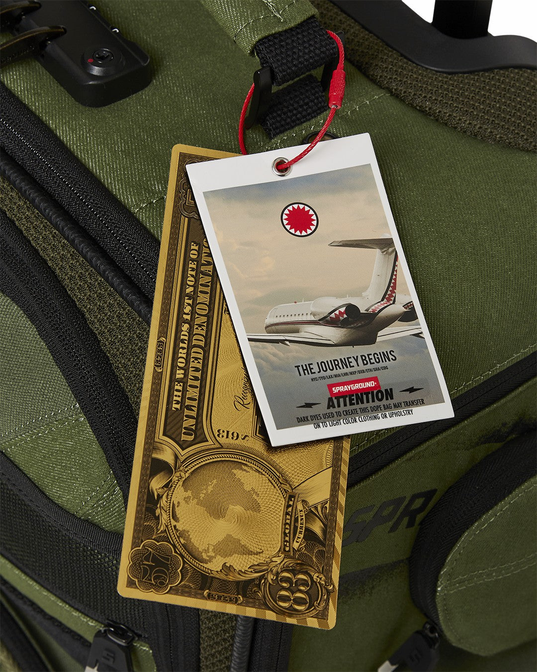 Sprayground - SPECIAL OPS OPERATION SUCCE$$ JETSETTER CARRY-ON LUGGAGE