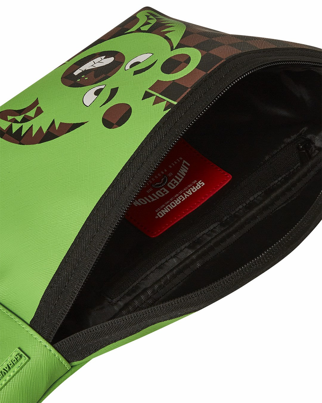 Sprayground - GREEN MONEY BEAR SAVVY CROSSBODY