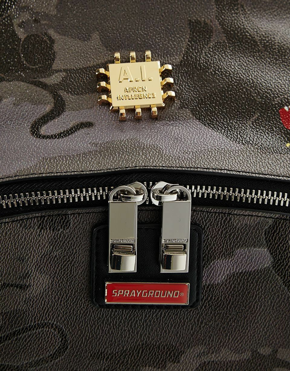 Sprayground - BLACK PANTHERA CAMO EMPEROR