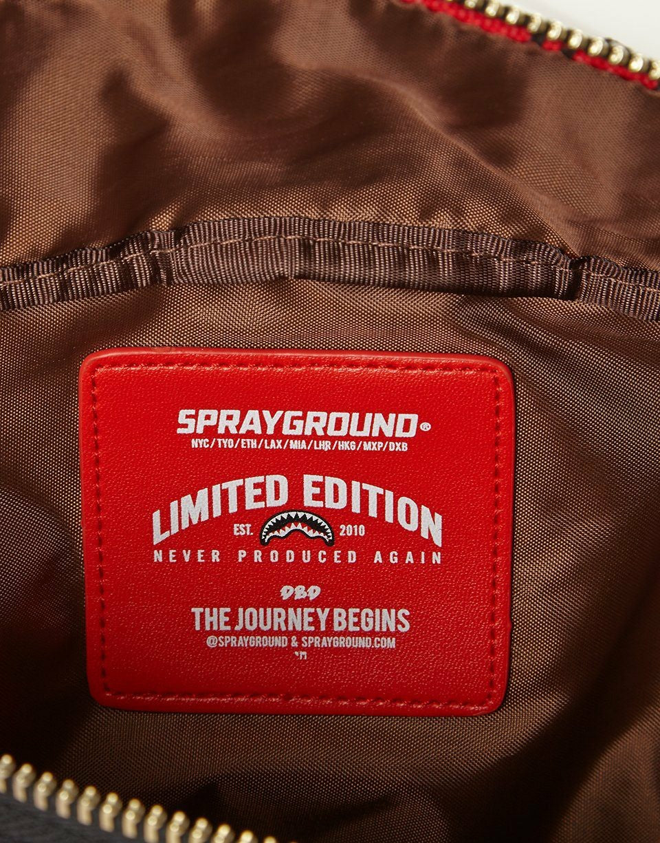 Sprayground - REVERSE SHARKS IN PARIS CROSSBODY (RED)