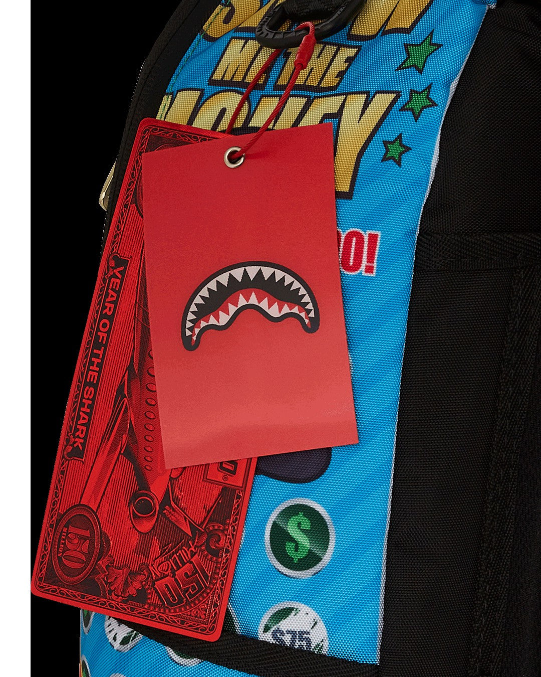 Sprayground - BIG MONEY BIG MONEY BACKPACK (COMES WITH SCRATCH OFF PLAYING CARD)