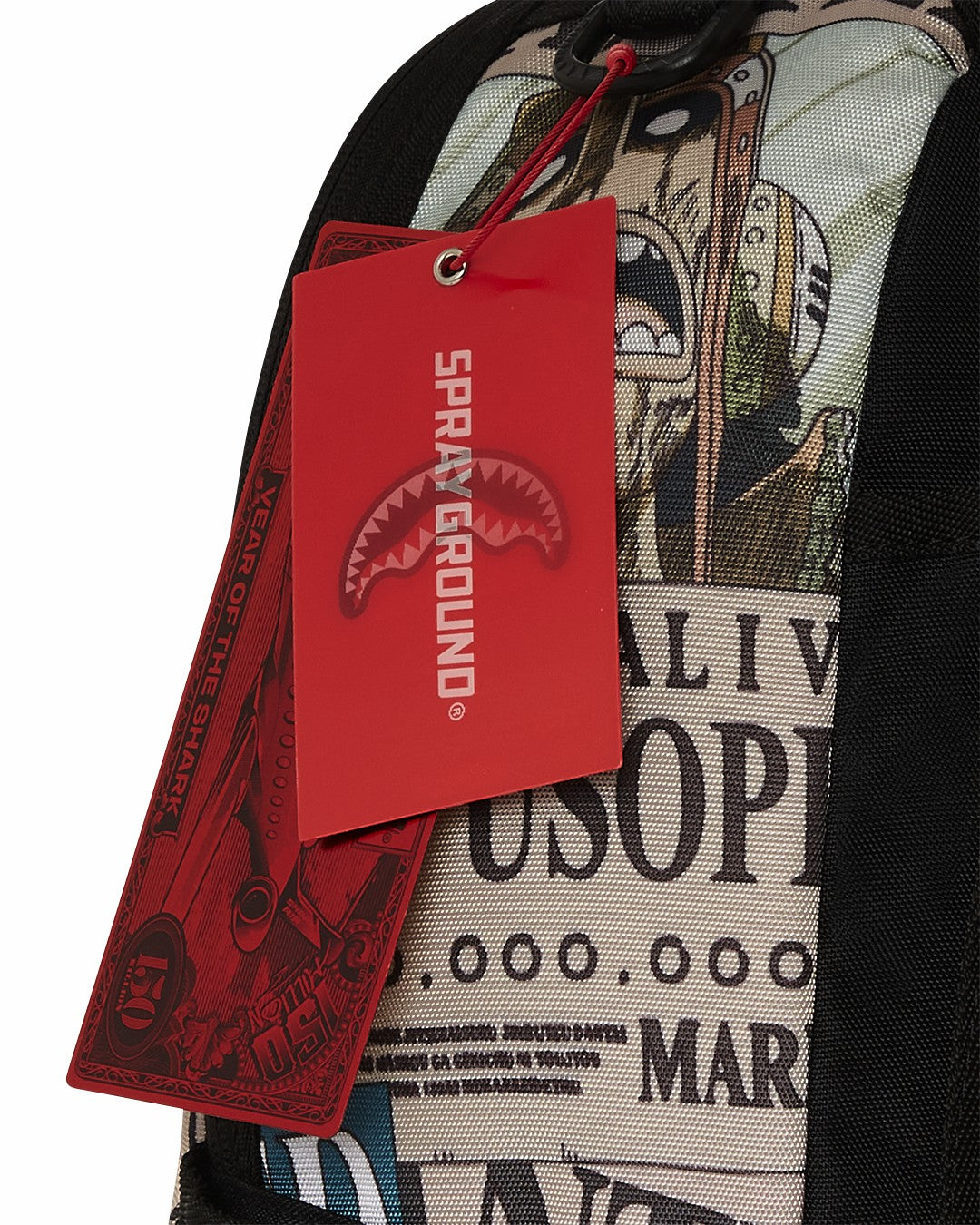 Sprayground - ONE PIECE WANTED SHARK POSTERS BACKPACK