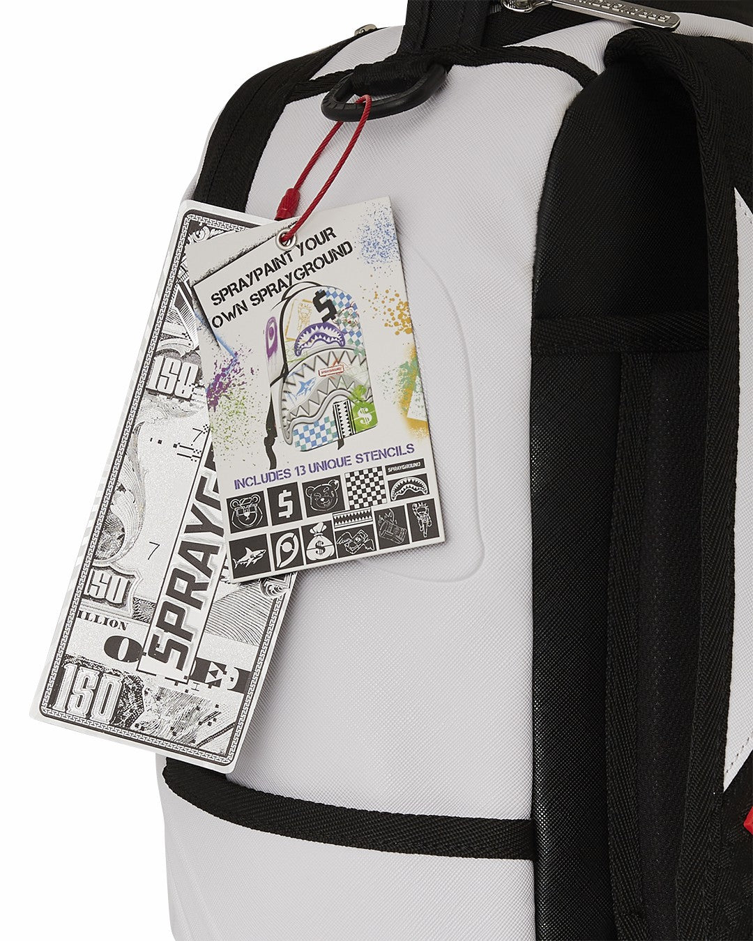 Sprayground - GRAFFITI ARTIST - DESIGN YOUR OWN BACKPACK - 9 STENCILS INCLUDED