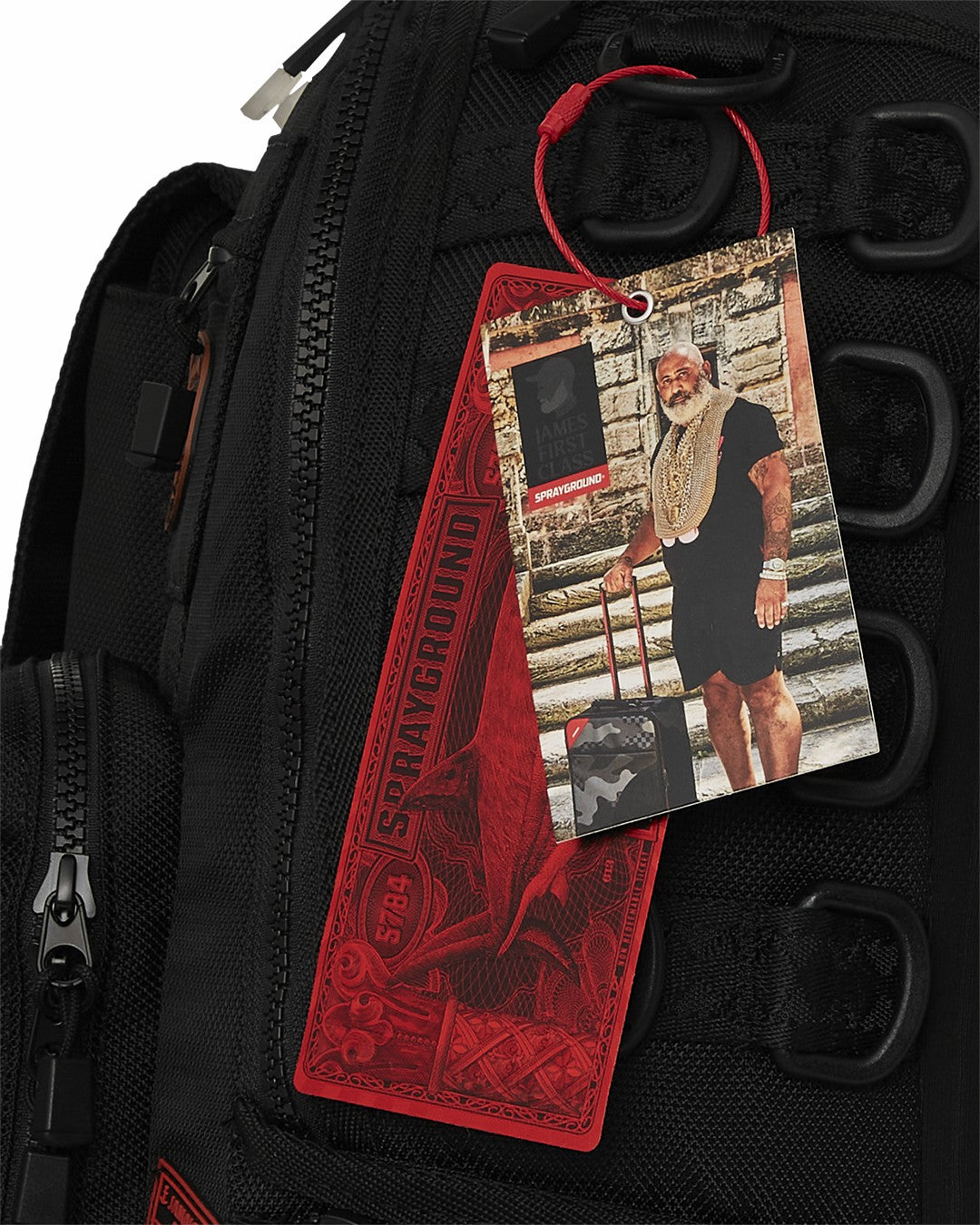 Sprayground - JAMES FIRST CLASS I GOT THESE STAMPS BACKPACK