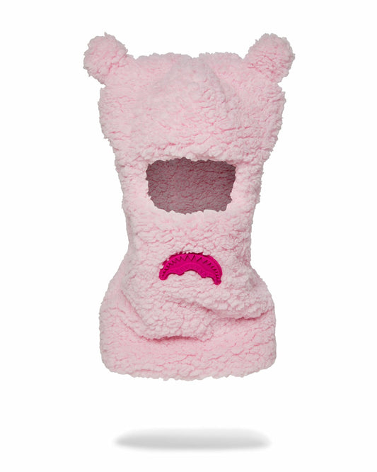 Sprayground - PINK FLEECE BEAR EARS SKI MASK