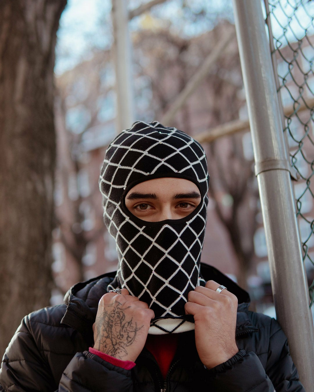 Sprayground - CHAINLINK KNIT SKI MASK