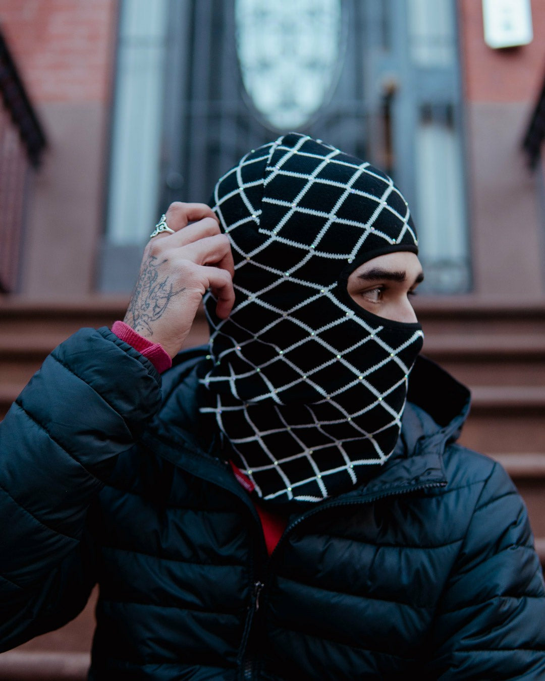 Sprayground - CHAINLINK KNIT SKI MASK