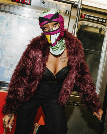 Sprayground - MONEY BOY SKI MASK (PURPLE)