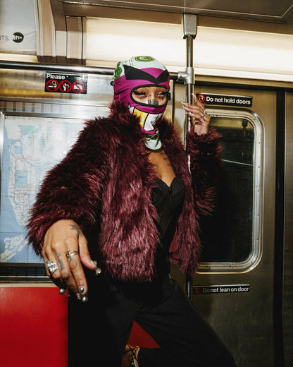Sprayground - MONEY BOY SKI MASK (PURPLE)