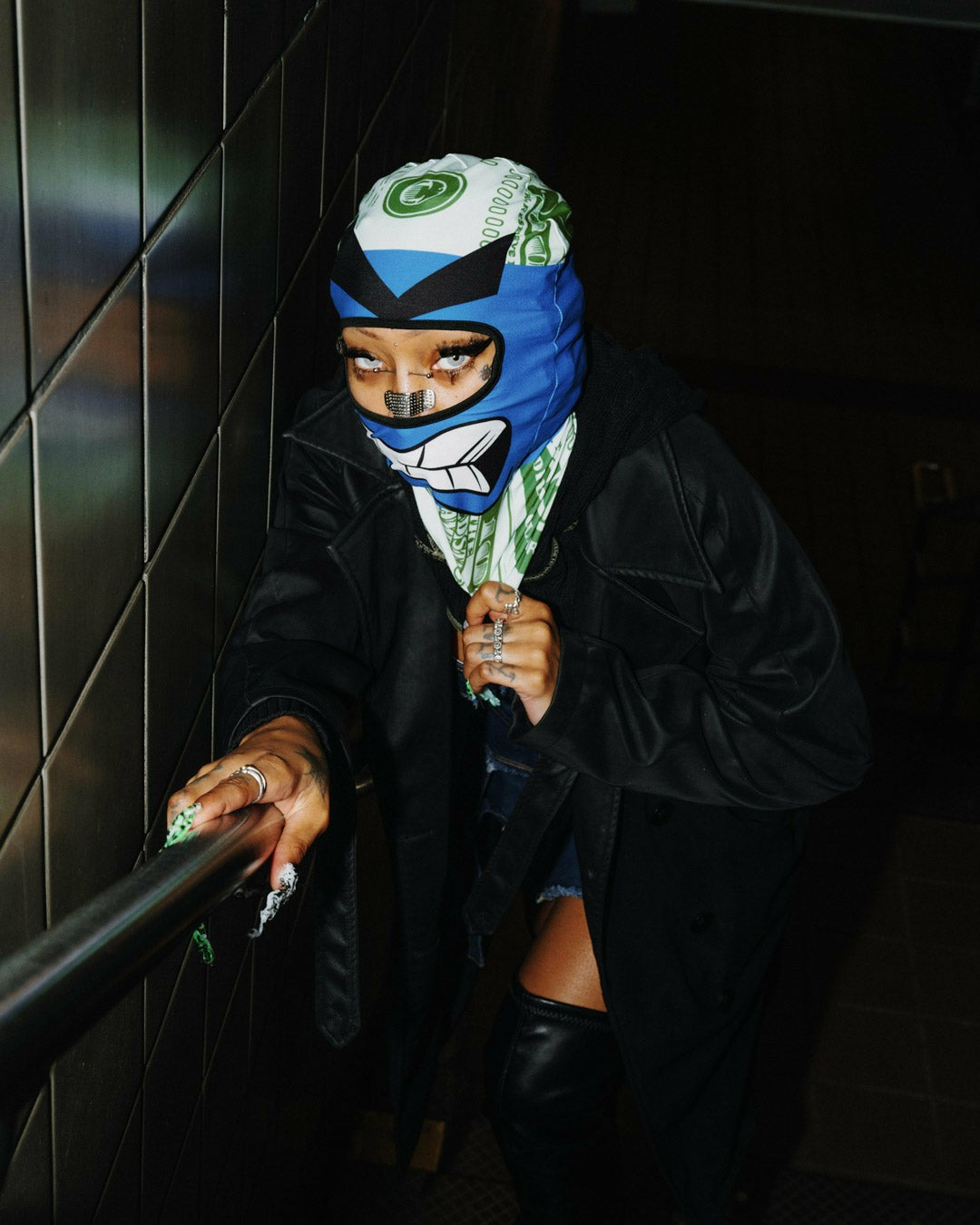Sprayground - MONEY BOY SKI MASK (BLUE)