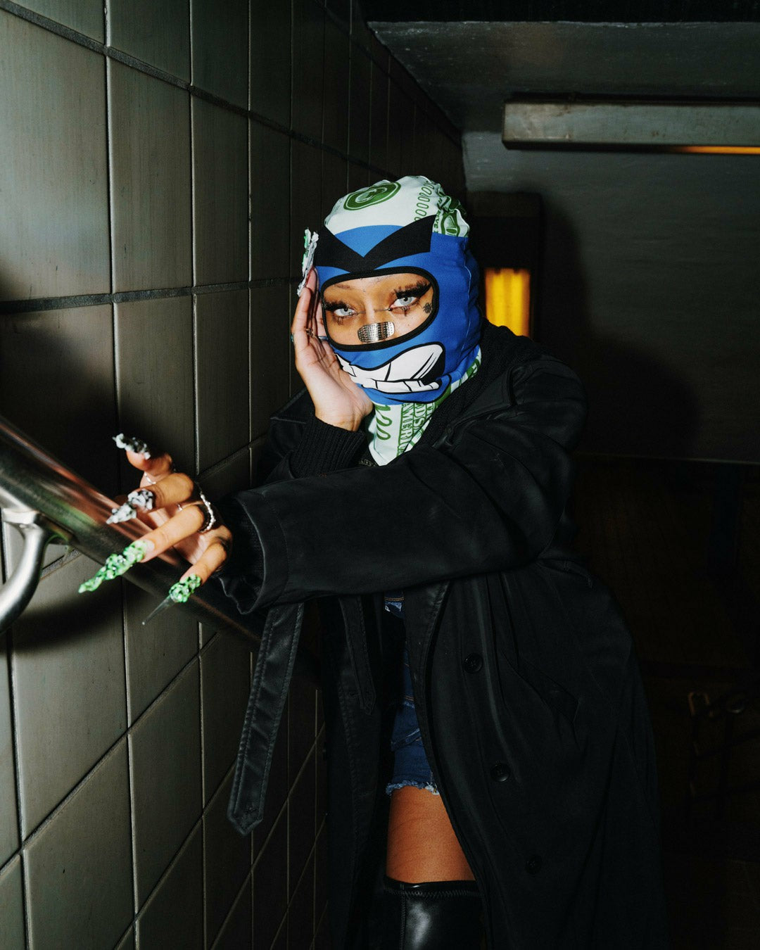 Sprayground - MONEY BOY SKI MASK (BLUE)