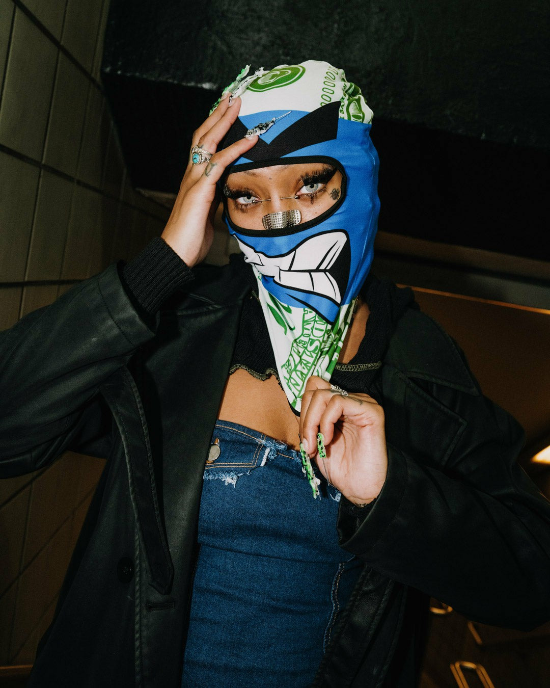 Sprayground - MONEY BOY SKI MASK (BLUE)