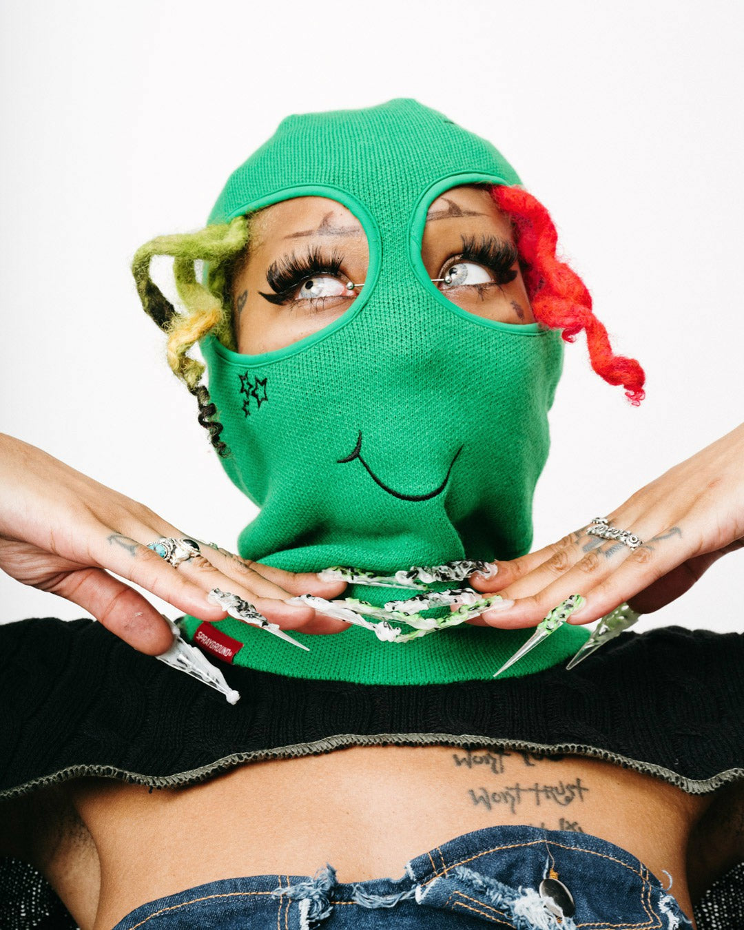 Sprayground - MARTIAN MONEY SKI MASK