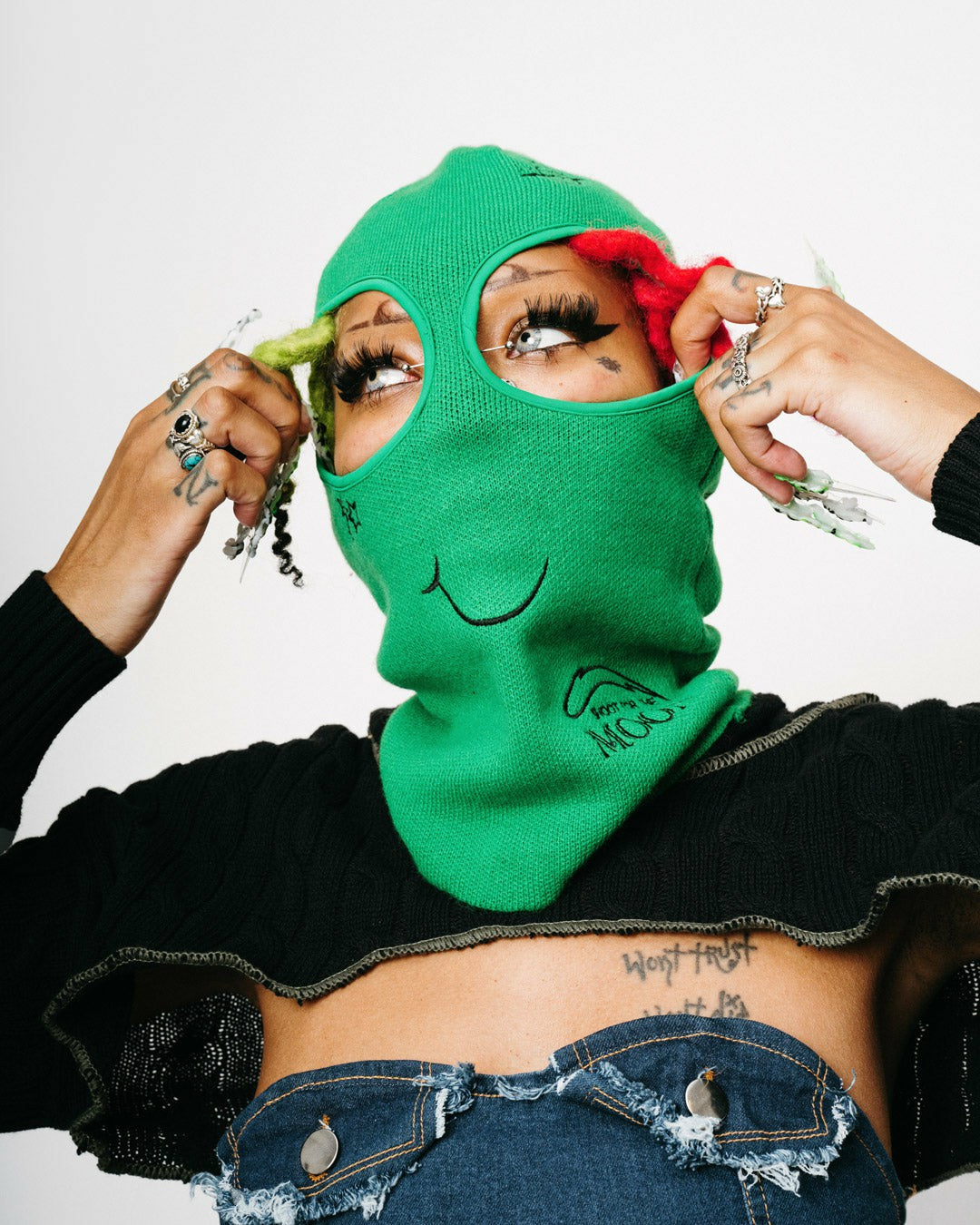 Sprayground - MARTIAN MONEY SKI MASK