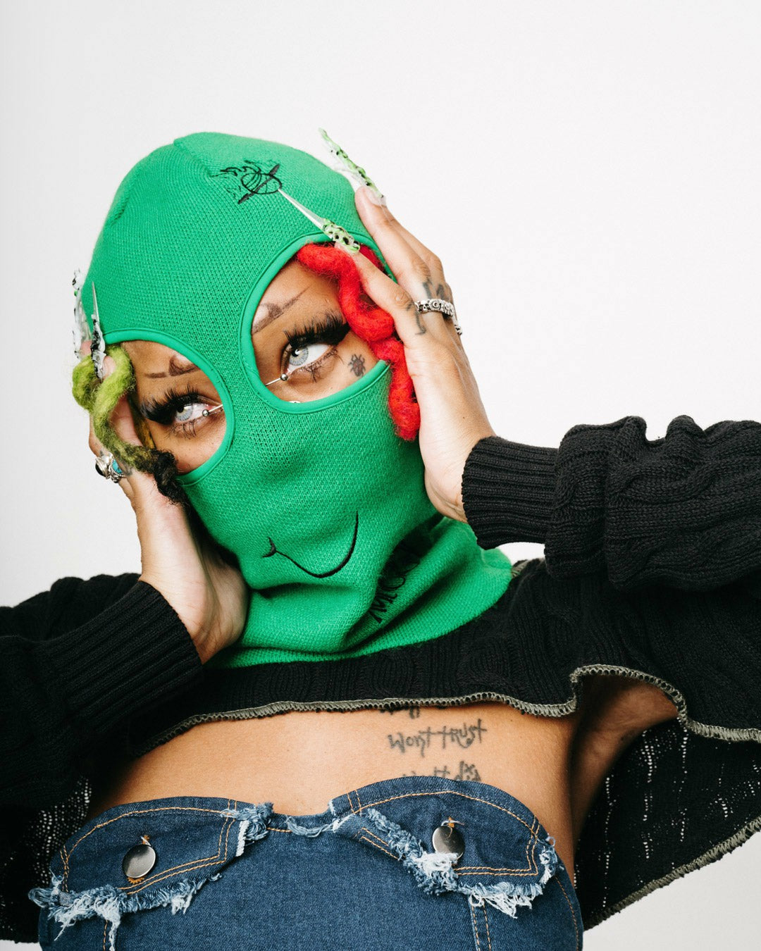 Sprayground - MARTIAN MONEY SKI MASK