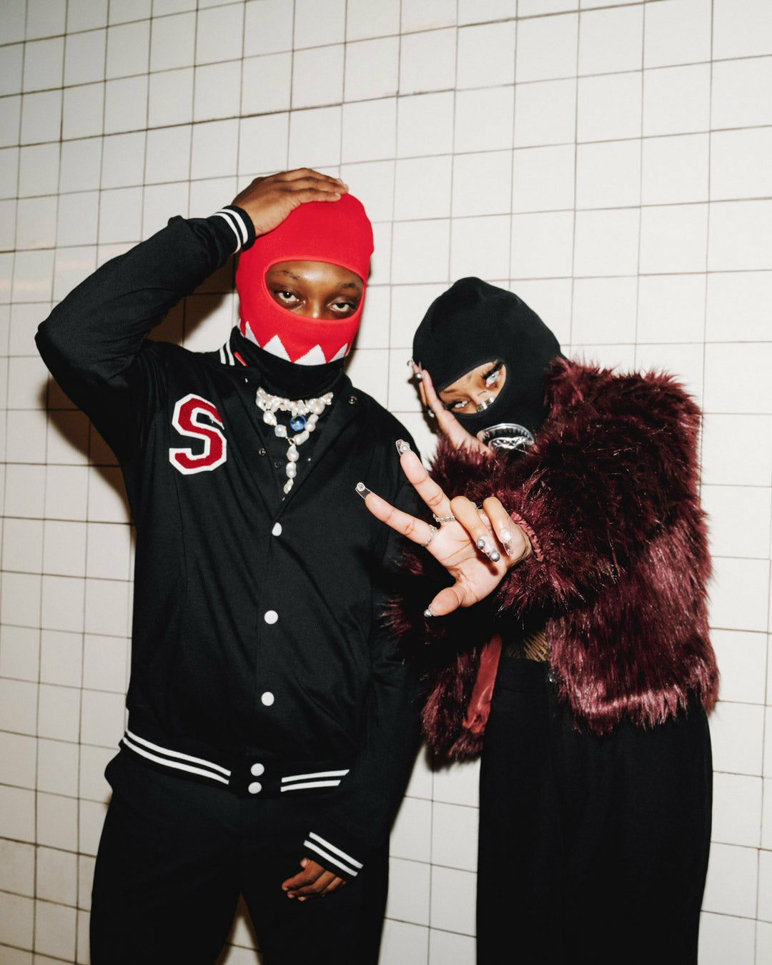 Sprayground - CHROME DOME SKI MASK