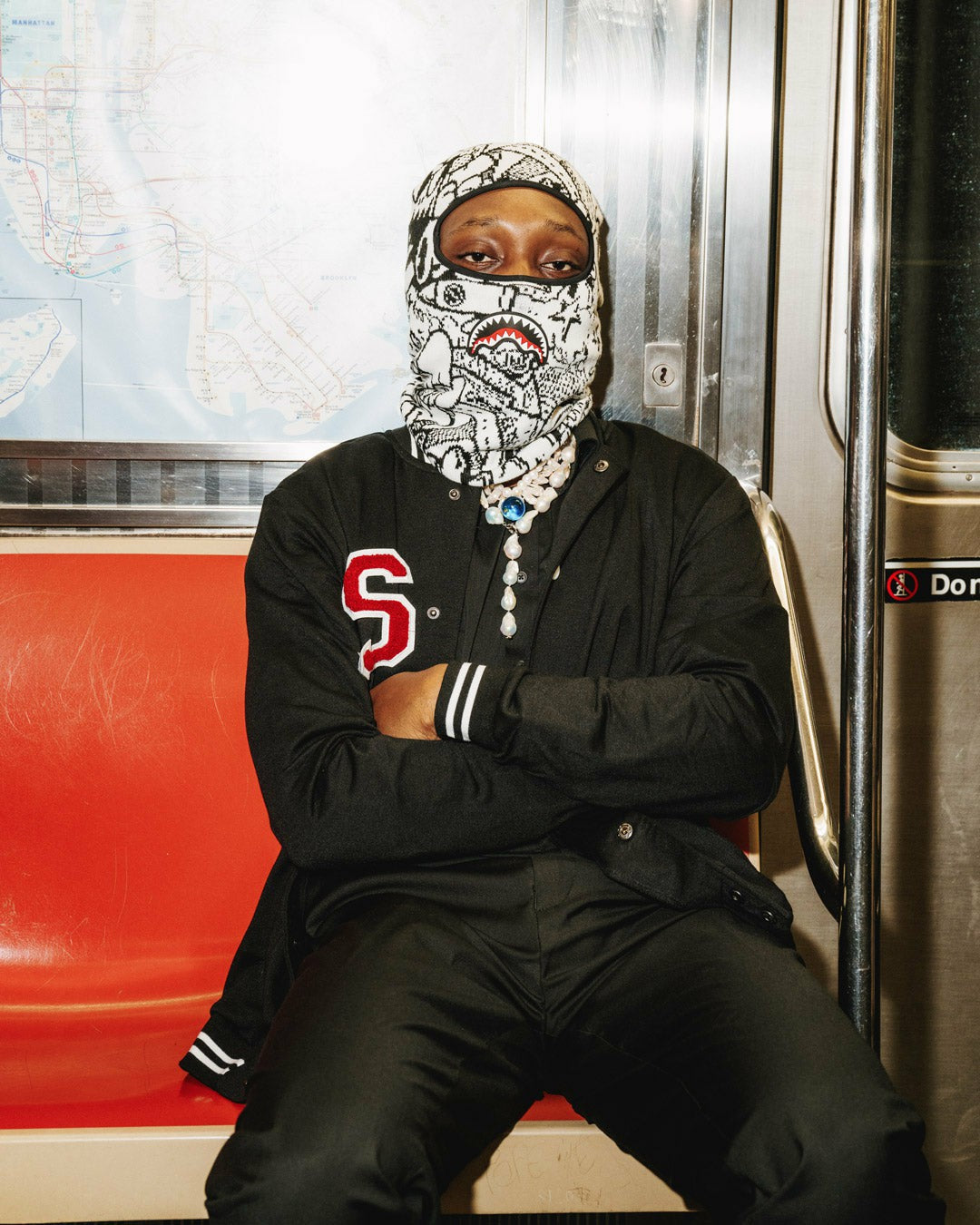 Sprayground - DOODLE SHARK SKI MASK