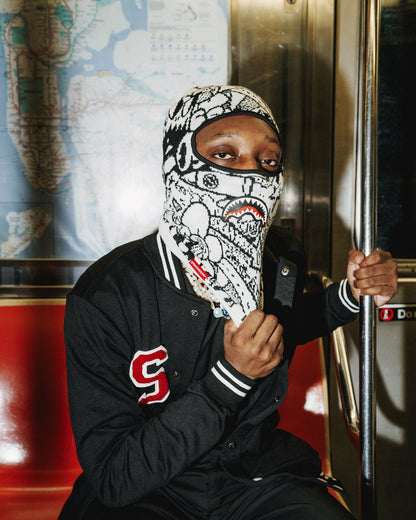 Sprayground - DOODLE SHARK SKI MASK