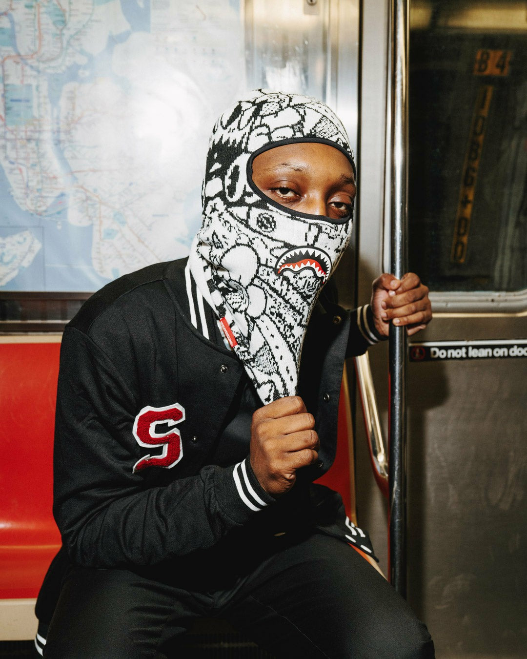Sprayground - DOODLE SHARK SKI MASK