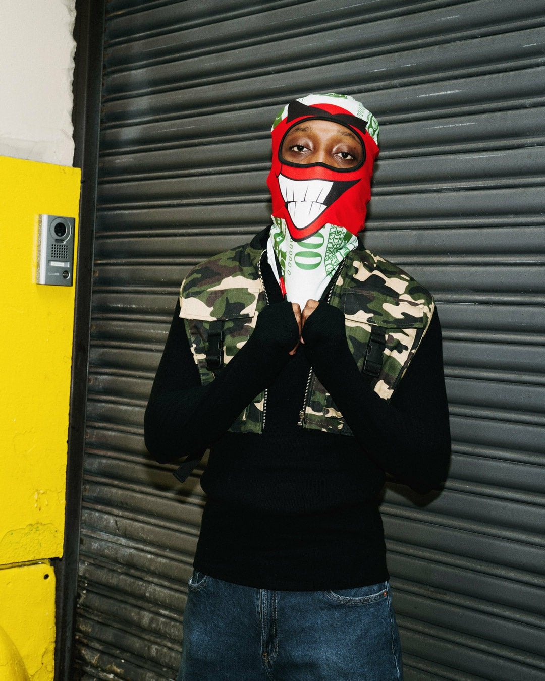 Sprayground - MONEY BOY SKI MASK (RED)