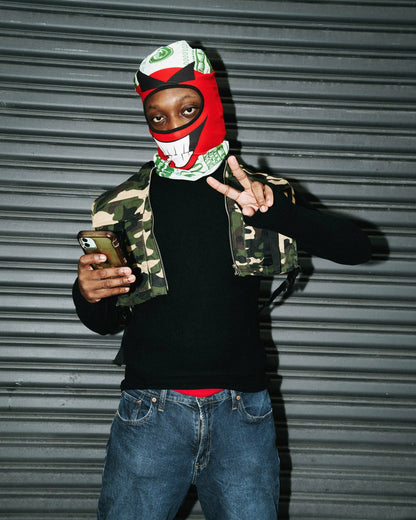 Sprayground - MONEY BOY SKI MASK (RED)