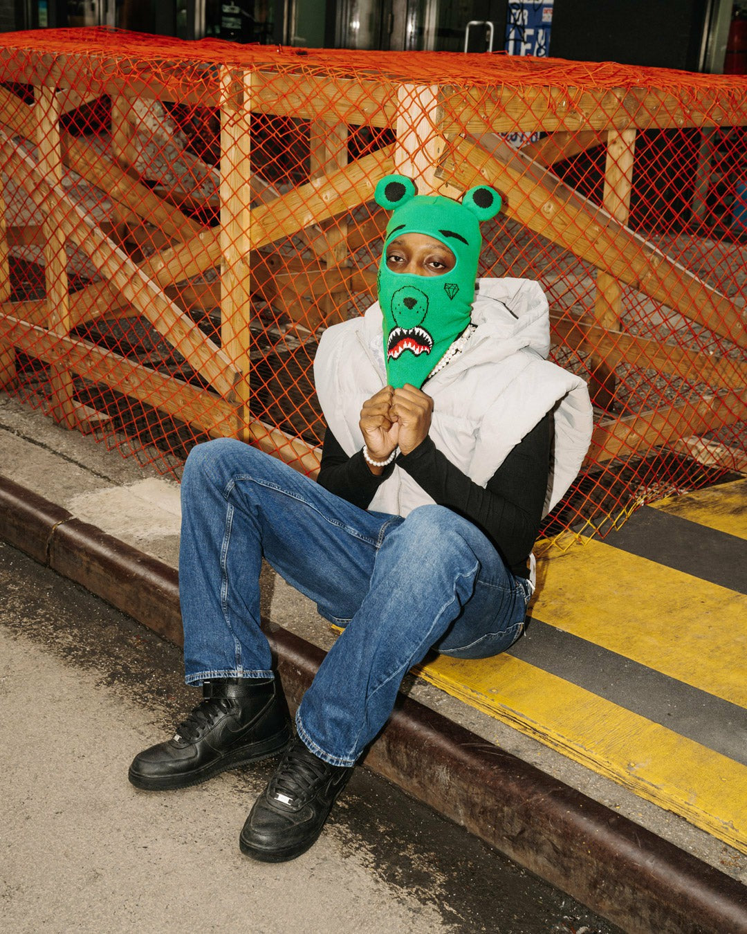 Sprayground - THE REAL MONEY BEAR SKI MASK