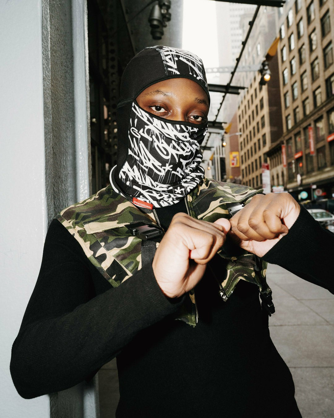 Sprayground - MIDNIGHT DESIGNER SKI MASK