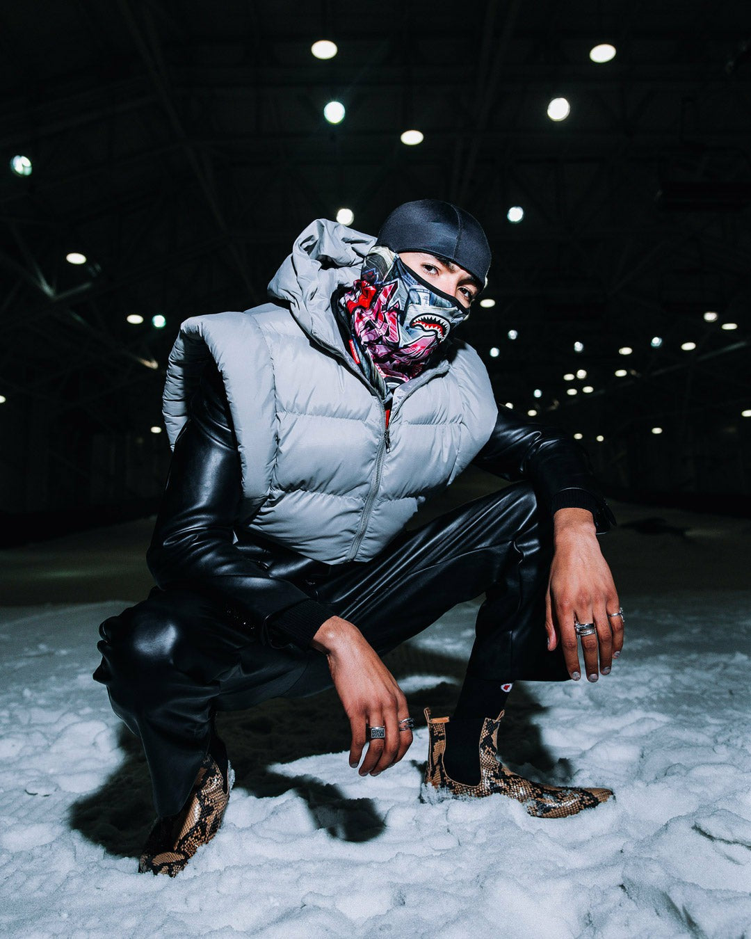 Sprayground - $TASHED SKI MASK