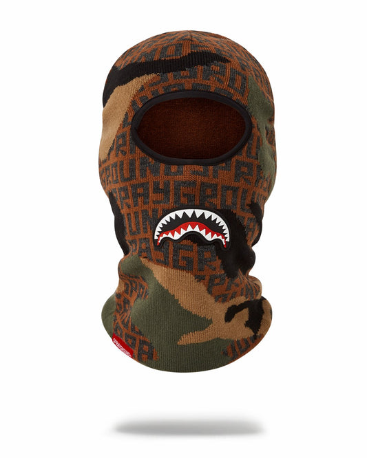 Sprayground - CAMO INFINITI SKI MASK