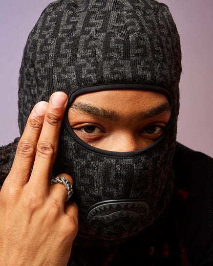 Sprayground - CASHIN CHECKS SKI MASK (GRAY)